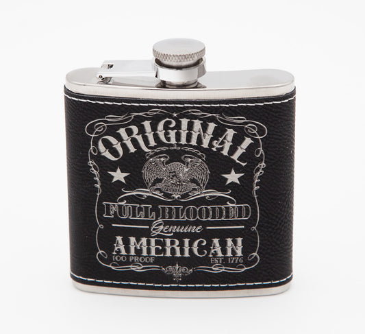 Original Full Blooded American - 6oz Flask