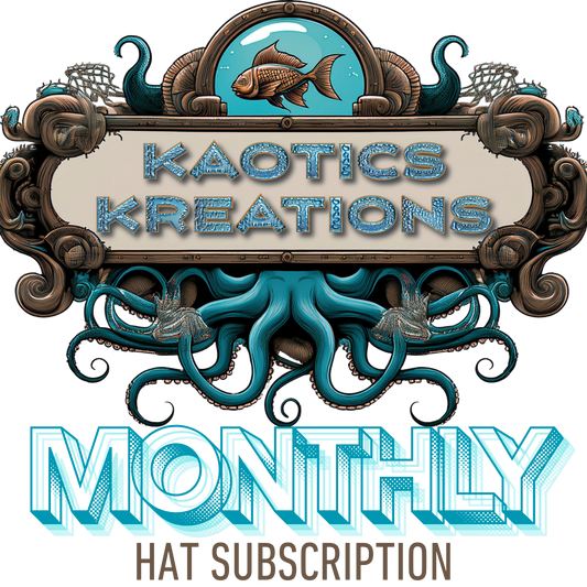 Kaotics Kreations Monthly Hat Subscription